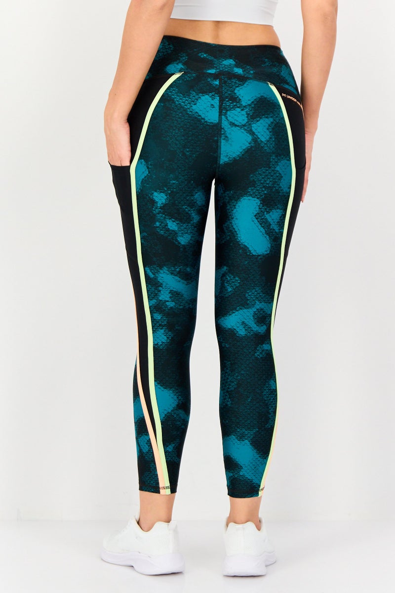 UNDER ARMOUR Women Sportswear Fit Pull On Training Leggings, Multicolor - Image 4