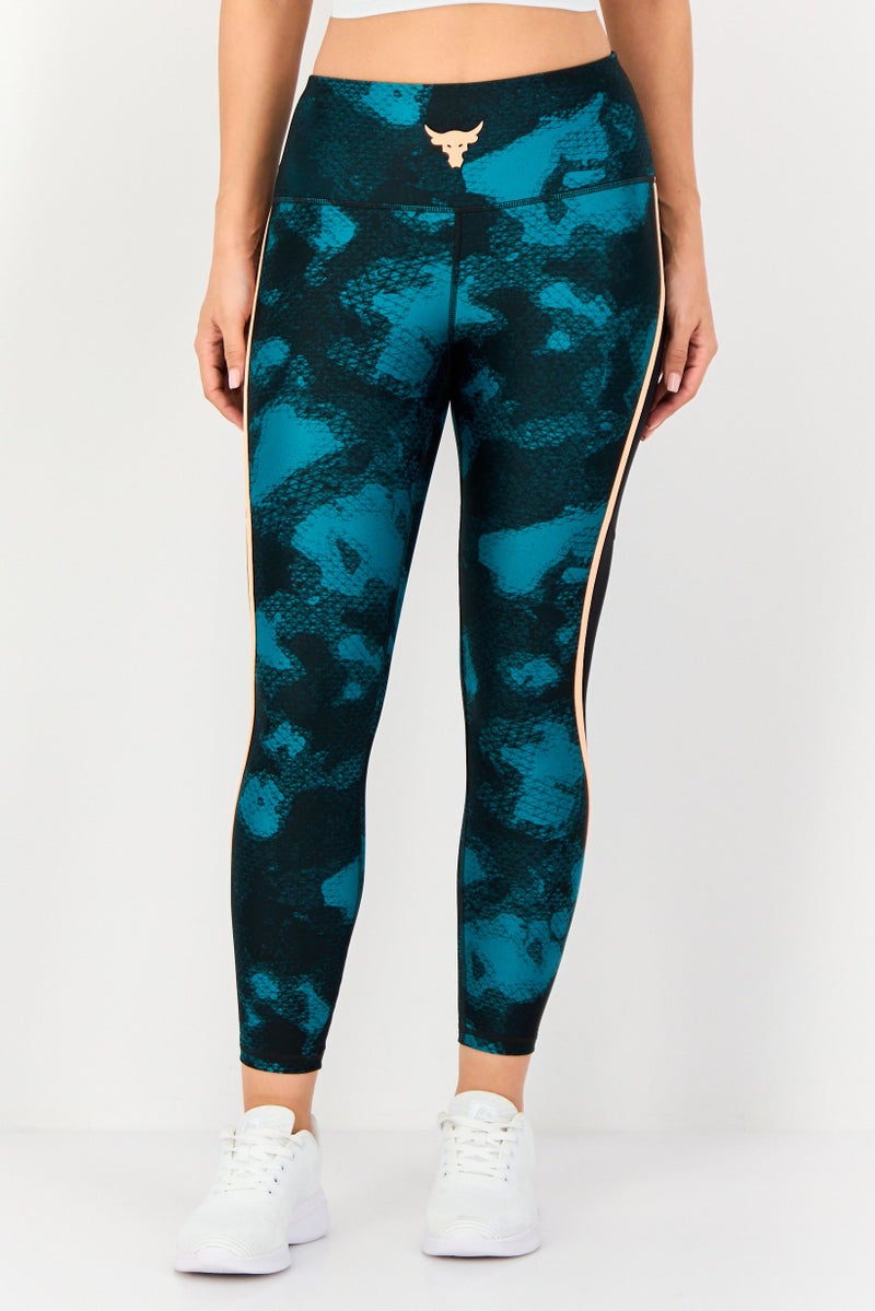 UNDER ARMOUR Women Sportswear Fit Pull On Training Leggings, Multicolor - Image 1