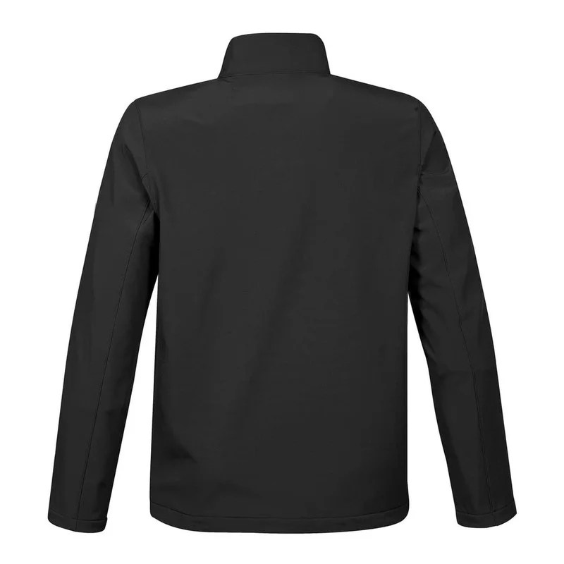 Stormtech  Stormtech Men’s Orbiter Softshell Jacket - Water-Repellent, Wind-Resistant Mid-Weight Fleece-Back Stretch Soft Shell for Outdoor, Work, Travel & Everyday Wear – Zippered Pockets & Urban Fit (Black) for Men | Best Price UAE