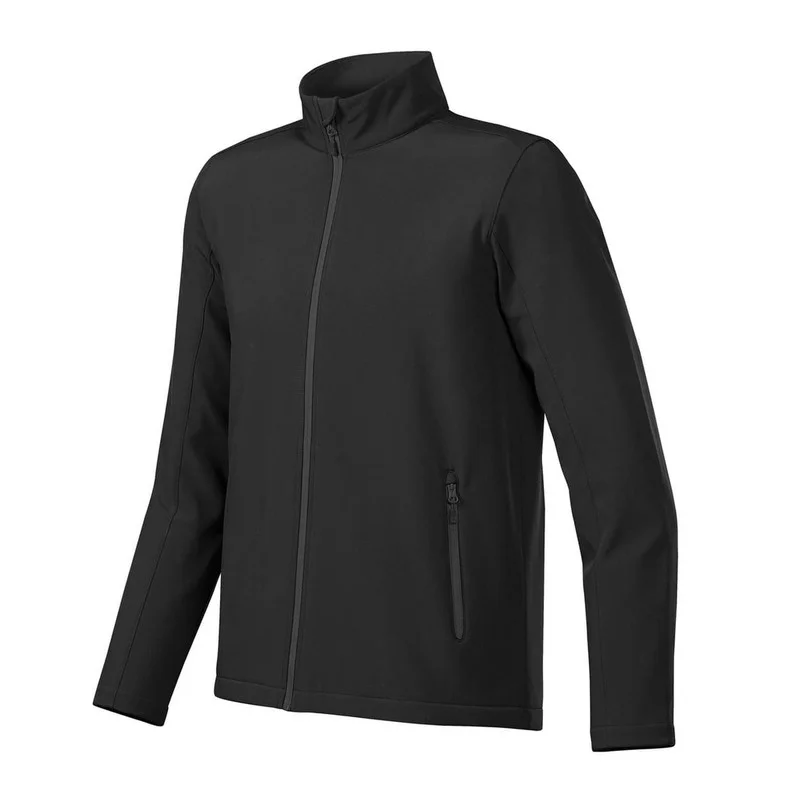 Stormtech  Stormtech Men’s Orbiter Softshell Jacket - Water-Repellent, Wind-Resistant Mid-Weight Fleece-Back Stretch Soft Shell for Outdoor, Work, Travel & Everyday Wear – Zippered Pockets & Urban Fit (Black) for Men | Best Price UAE