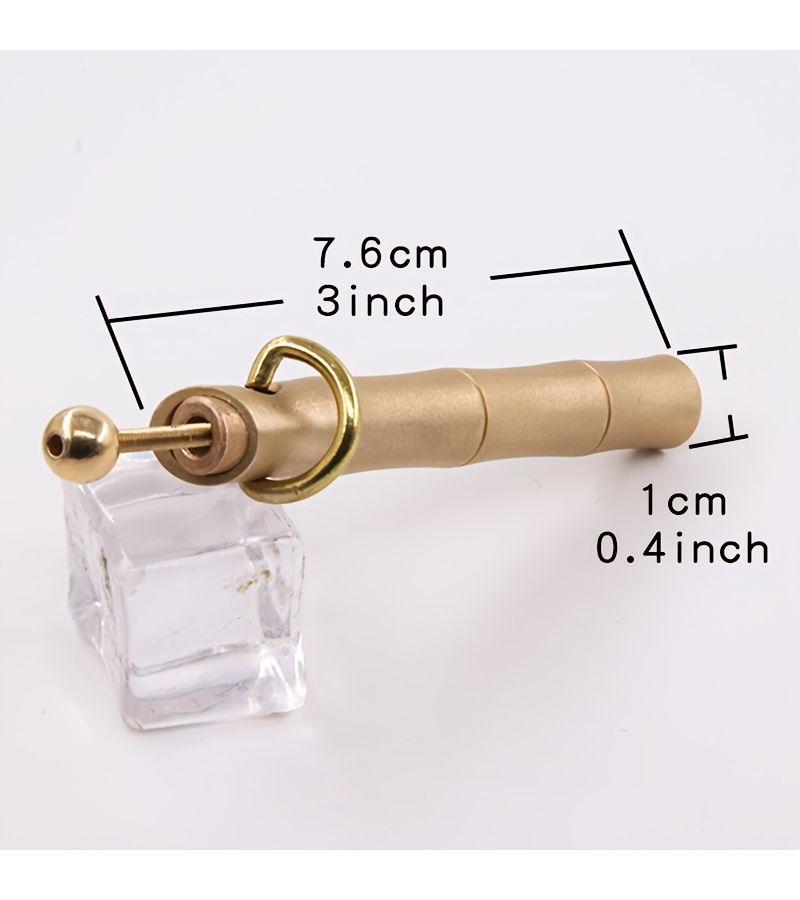 Smooth Surface Bird Whistle With Tooth Guard Metal Hunting Tool Adjustable Sound Imitates Bird Calls Survival Outdoor Equipment - Image 2