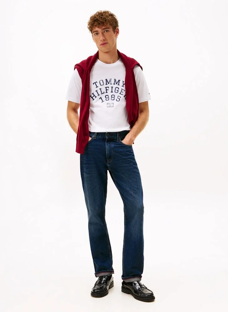 TOMMY HILFIGER  Logo Crew Neck T-Shirt for Men | Best Price UAE