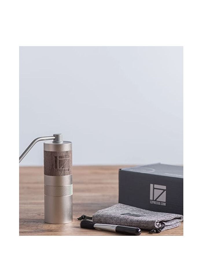 1ZPRESSO - 1Zpresso Q2 Series New Version  Heptagonal Burr Manual Coffee Grinder - Image 1