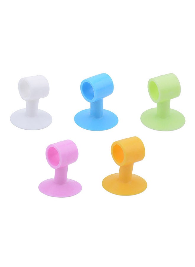 1Pc Silicone Door Suction Punching Free Anti-collision Glass Buffer Door Resistance Toilet Door Wall Suction Mixed  - Image 5