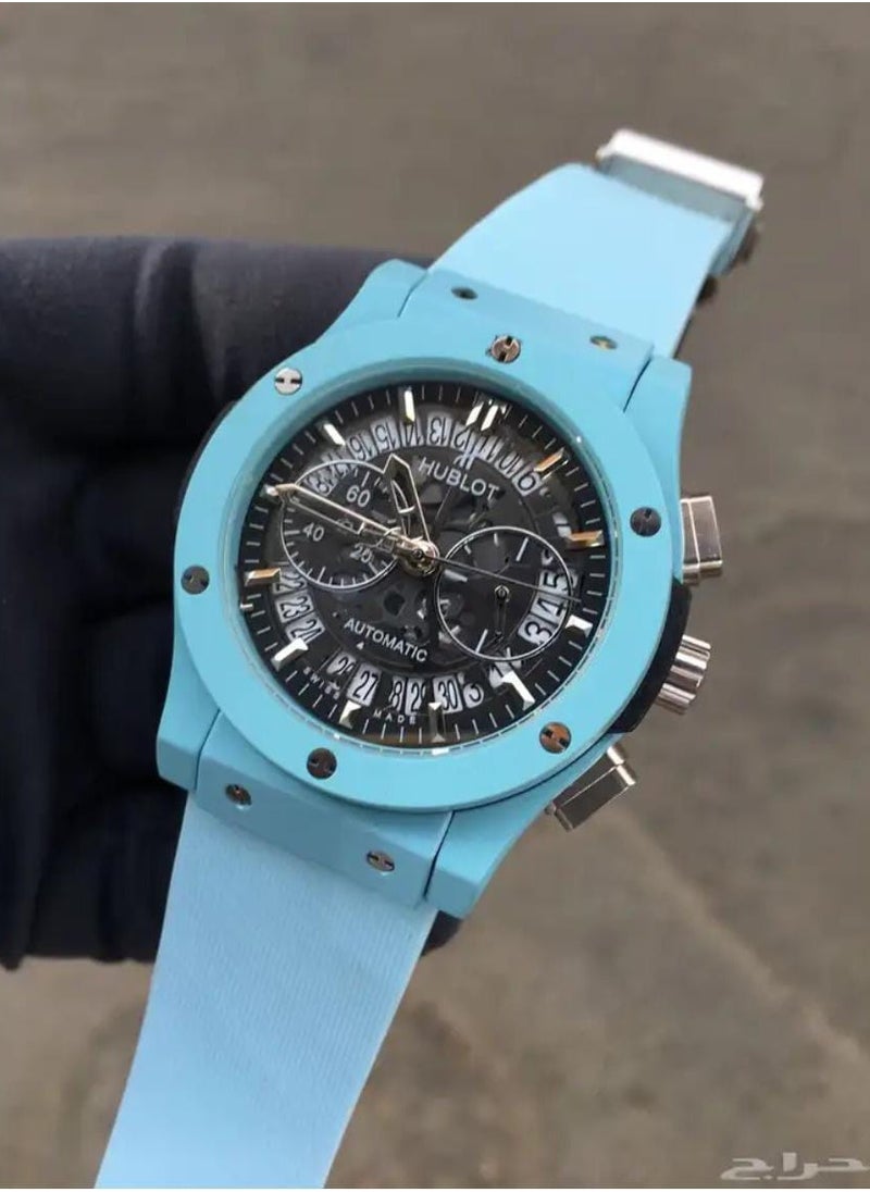 Mont Bleu Hoba men's battery watches The internal meters are working  Excellence and elegance 
