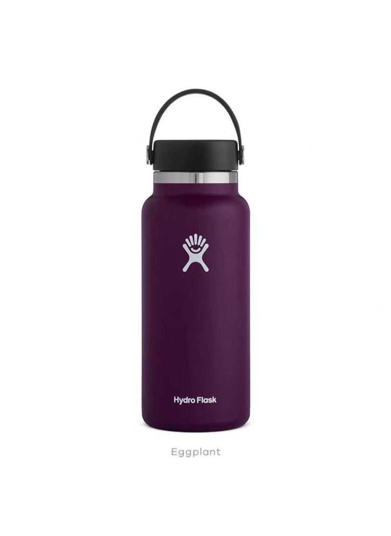 Hydro Flask Vacuum Insulated Water Bottle purple  - Image 1
