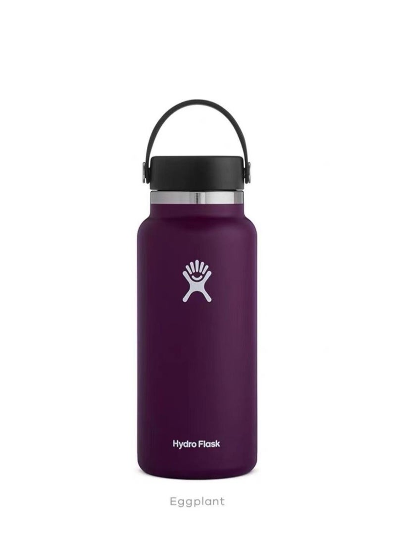 Hydro Flask Vacuum Insulated Water Bottle purple  - Image 2