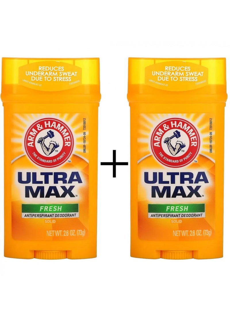 Arm & Hammer Antiperspirant Deodorant - Fresh - 73 grams, pack of 2 - pzsku/Z74CE3BC5CB5B9F805D92Z/45/_/1704711825/3d1b23c2-8dd1-4b00-8f08-fc401dc9c463