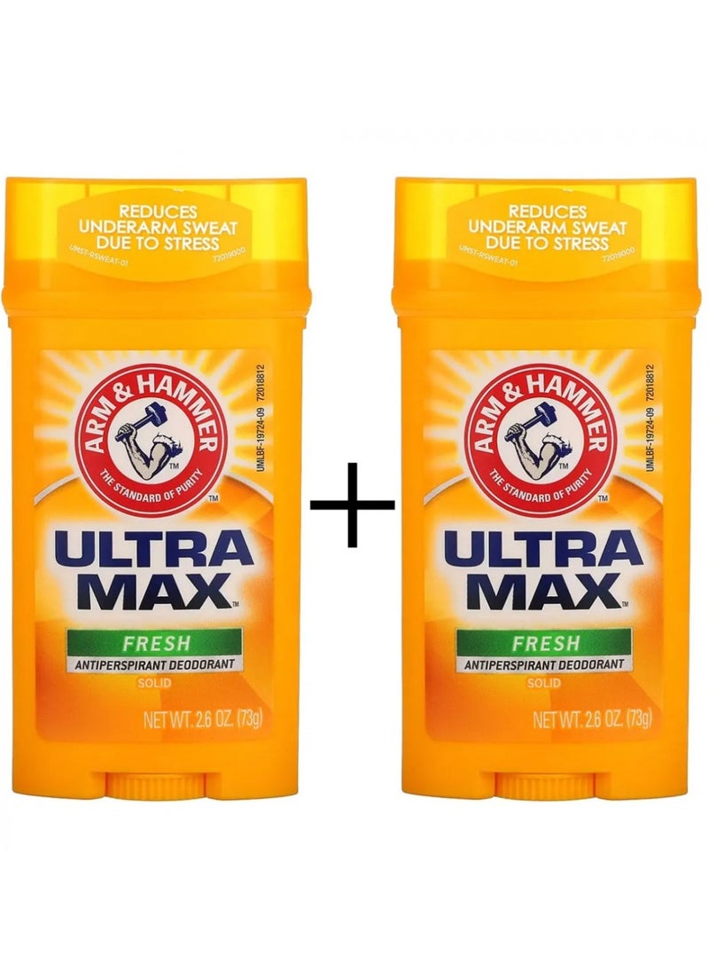 Arm & Hammer Arm & Hammer Antiperspirant Deodorant - Fresh - 73 grams, pack of 2  - Image 1