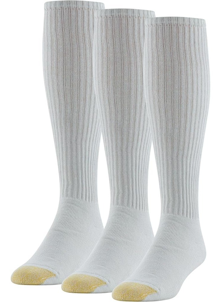 GOLDTOE Gold Toe Men's Ultra Tech Over The Calf 3 Pack - Image 1