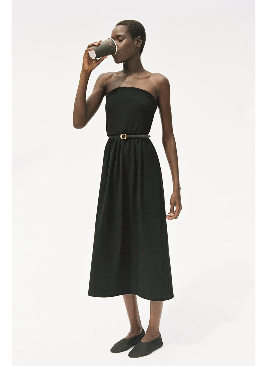اتش اند ام Belted Bandeau Dress