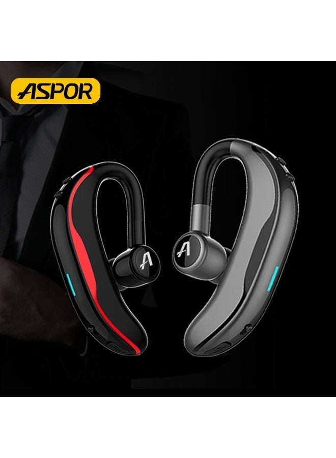 أسبور سماعة أذن لاسلكية ASPOR A602 بتصميم Ear Clip - Image 3