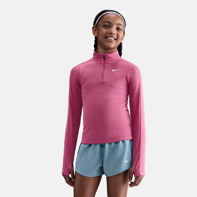 Nike Kids' Dri-FIT Long-Sleeve 1/4-Zip Top