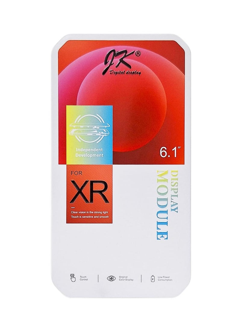 JK LCD screen for Apple iPhone XR black  - Image 1