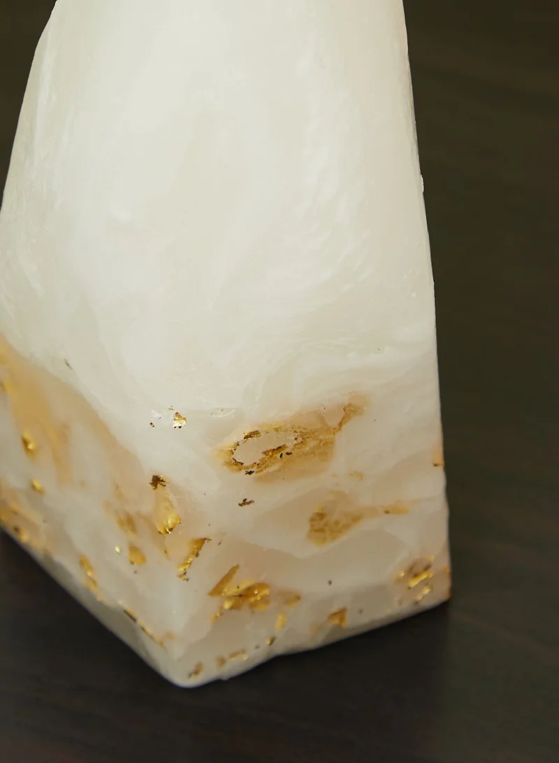 Typo Shaped Crystal Candle