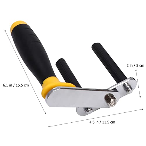 POPETPOP Drywall Tools Carrier- 1 Pair Gypsum Board Lifter Drywall Carrying Tool Panel Carrier Tool Drywall Carrying Handle for Plywood, Glass Board, Plasterboard Multipurpose Tool - Image 2