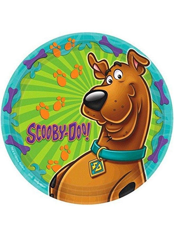 Amscan Scoobydoo Round Plates, 9" L X 9" W - Image 2