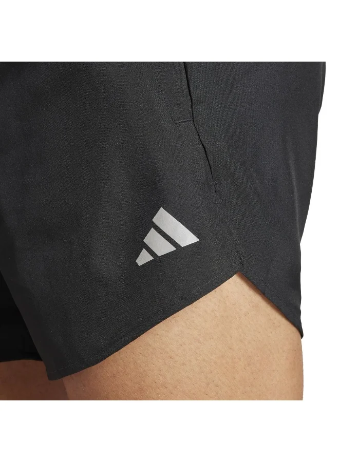 Adidas Adidas Run It Short Black Shorts (1/4) Shorts For Men