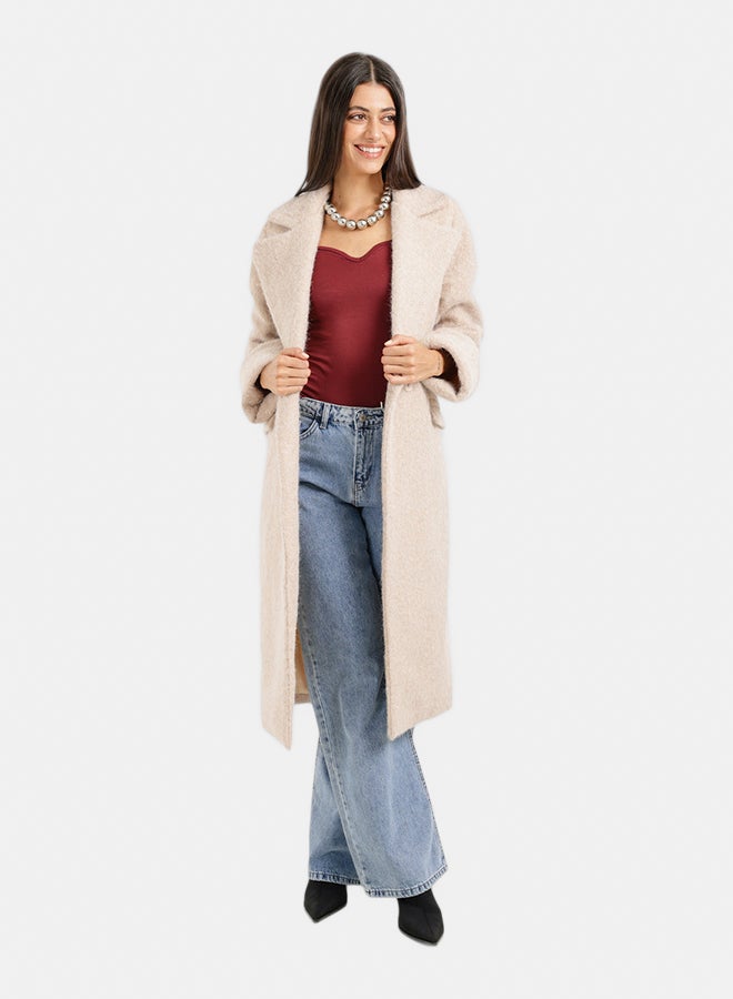 Carina Coat with Notch Collar - Image 1