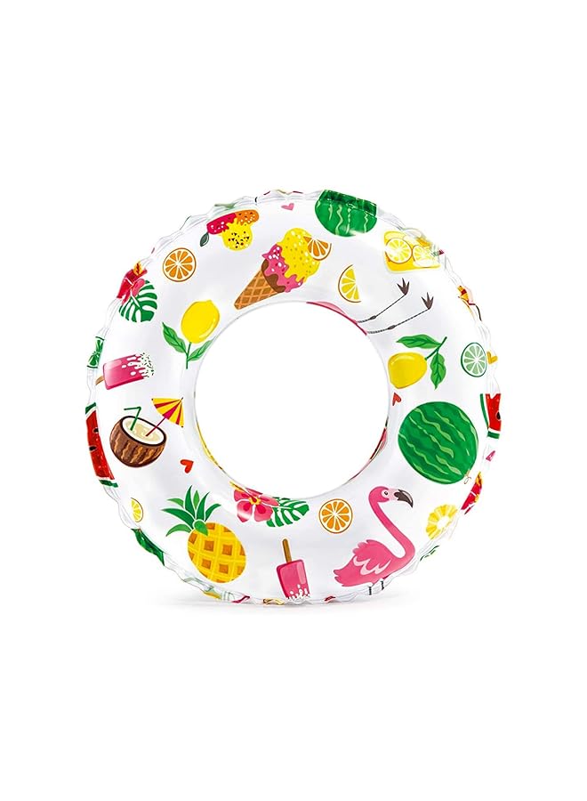 انتكس 59242Ep حلقة سباحة شفافة قابلة للنفخ - Image 3