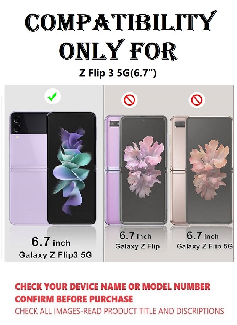 Unipha Flexible TPU Screen Protector Designed For Samsung Galaxy Z Flip3 5G Clear HD Self Healing Unbreakable Film - Image 3