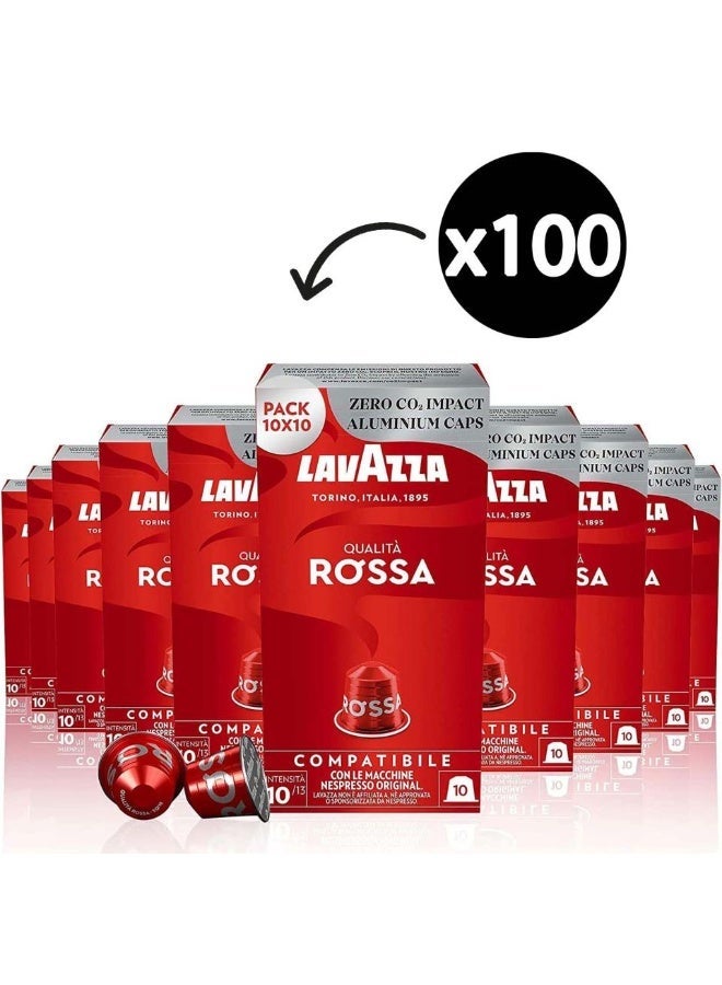 لافازا روسا 100 كبسولا