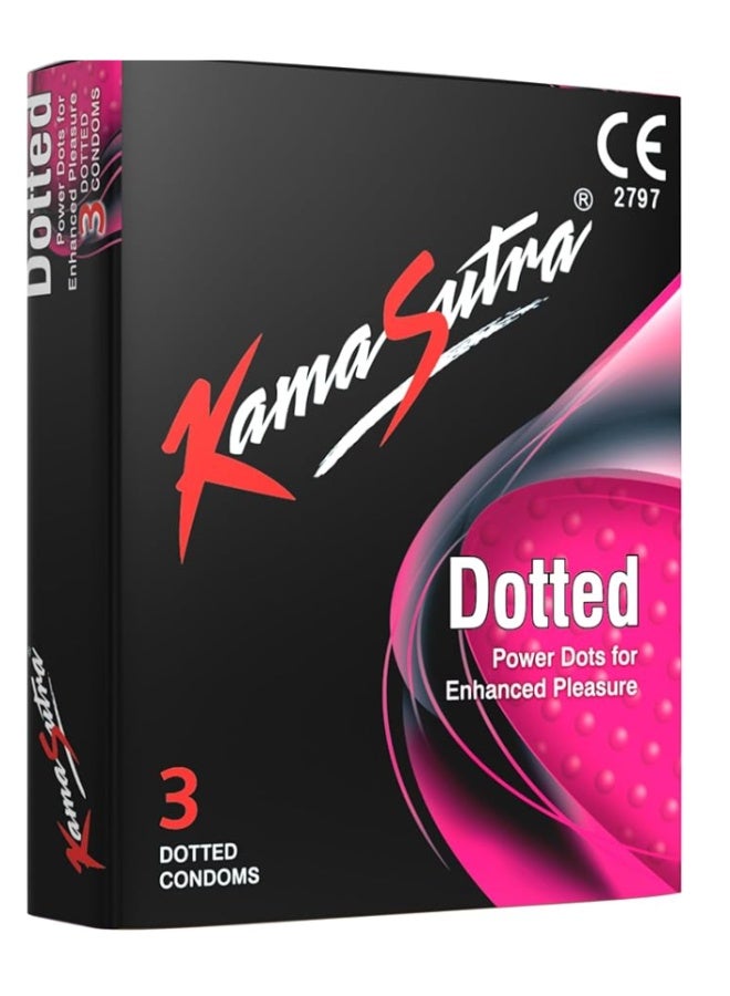 Kamasutra Kama Sutra Condom Dotted 3'S
