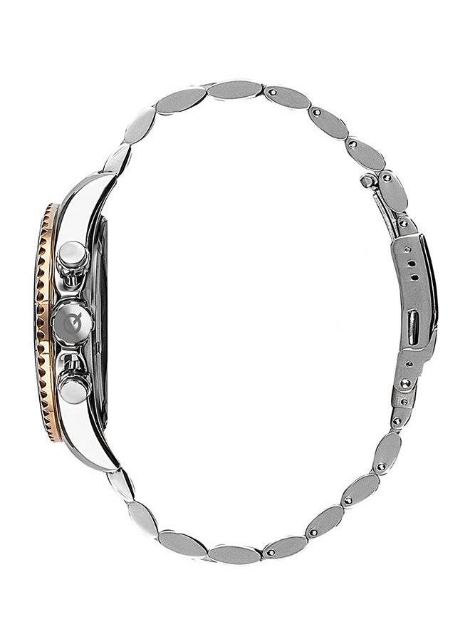 Quantum - QUANTUM Men's Watch, Chronograph Display and Metal Strap - PWG930.550, Silver - Image 1