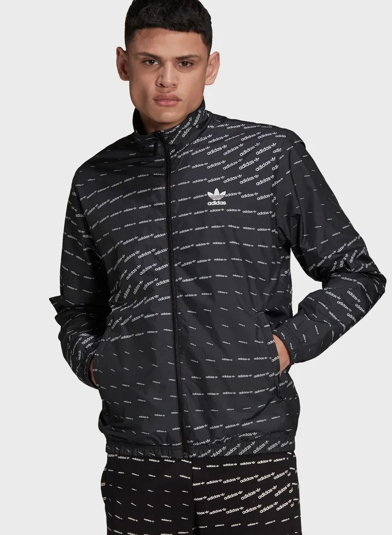 adidas Originals Monogram Graphic Track Jacket