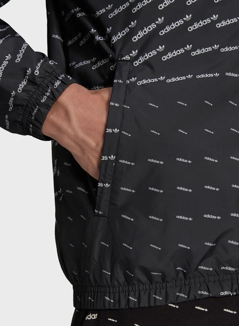 adidas Originals Monogram Graphic Track Jacket