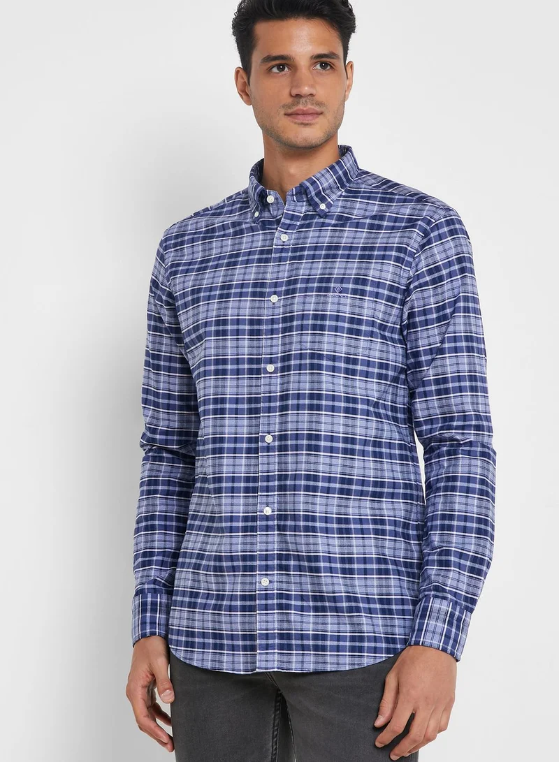 GANT Oxford Checked Regular Fit Shirt