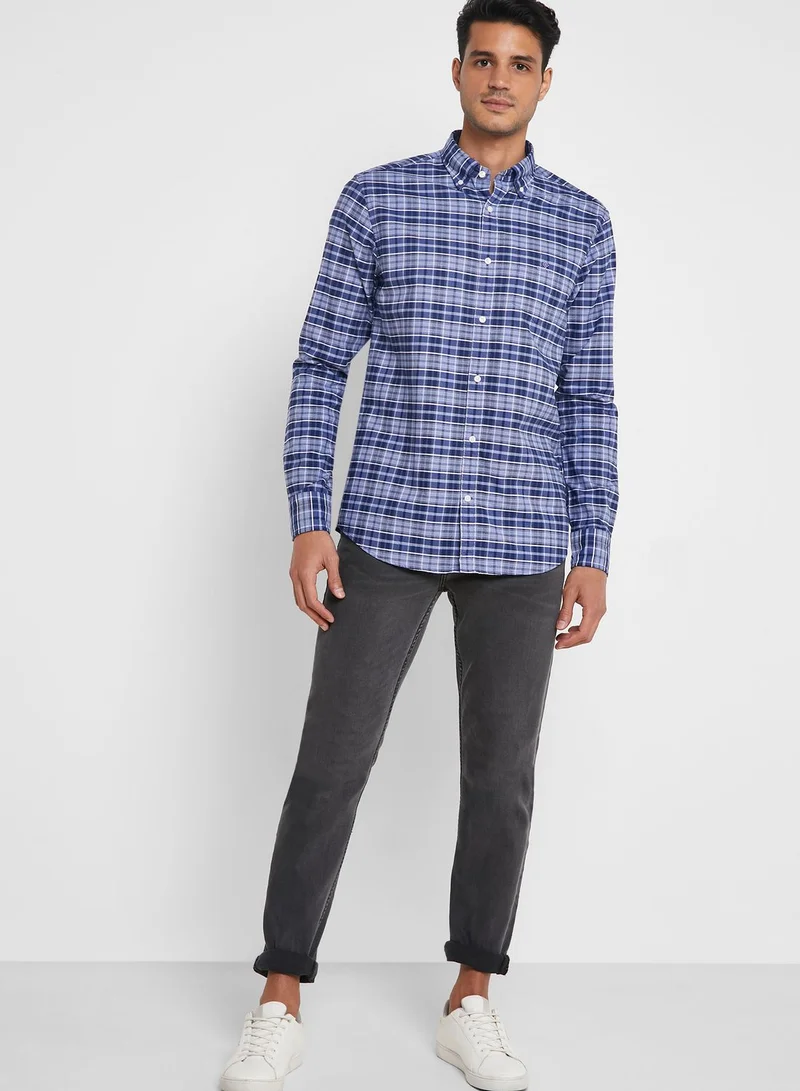 GANT Oxford Checked Regular Fit Shirt