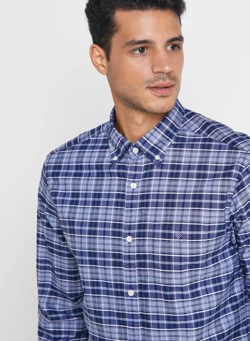 GANT Oxford Checked Regular Fit Shirt