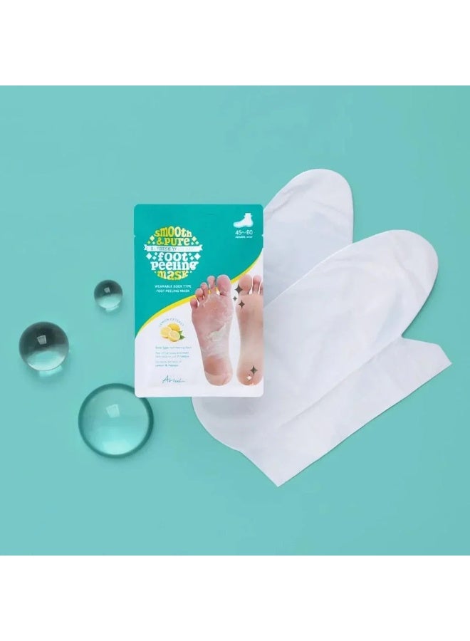 Ariul Smooth & Pure Lemon & Papaya Foot Peeling Mask – 34g - Image 3