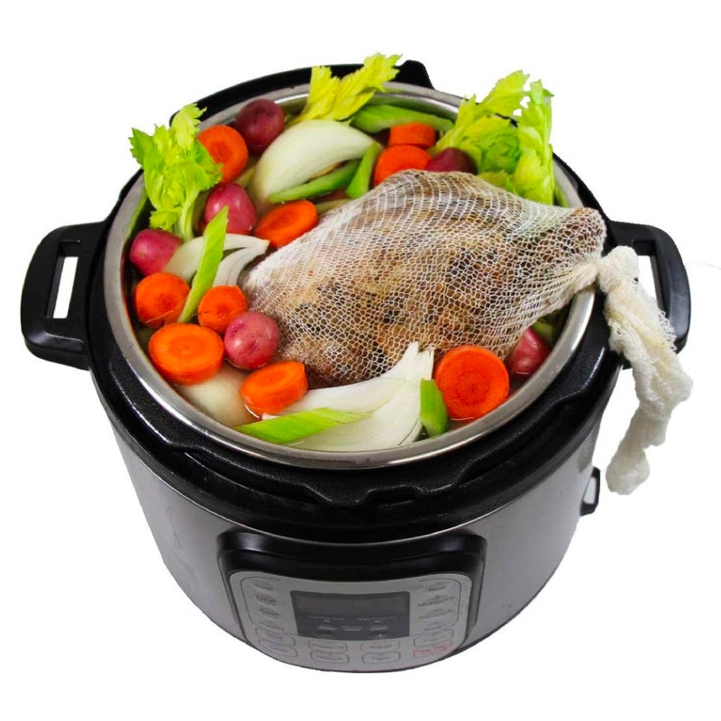 Regency Wraps InstASock For AllinOne MultiCookers to Pressure Slow Cook Steam and Boil Natural 24 inch pack of 10