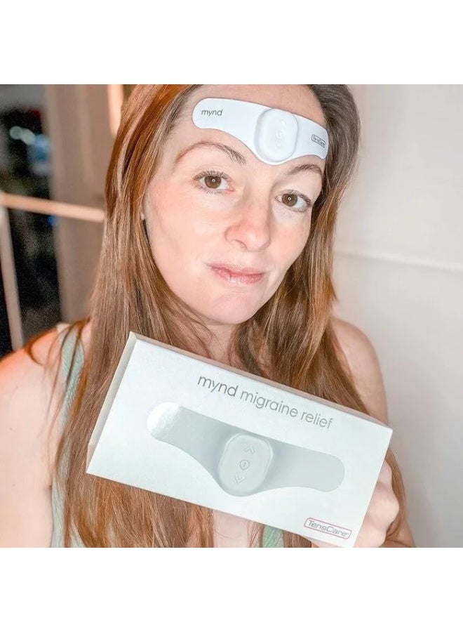 TensCare Mynd Drug-Free Migraine Relief Device – TENS Technology Headache & Migraine Treatment & Prevention – Portable, Rechargeable, Clinically Proven Pain Relief - Image 4