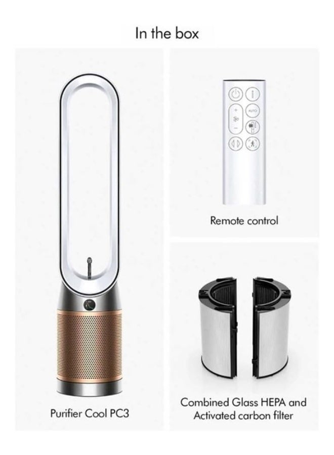 Dyson Find+Follow™ Purifier Cool PC3 TP14 White/Gold (491639-01) 491639-01 White/Gold - Image 5