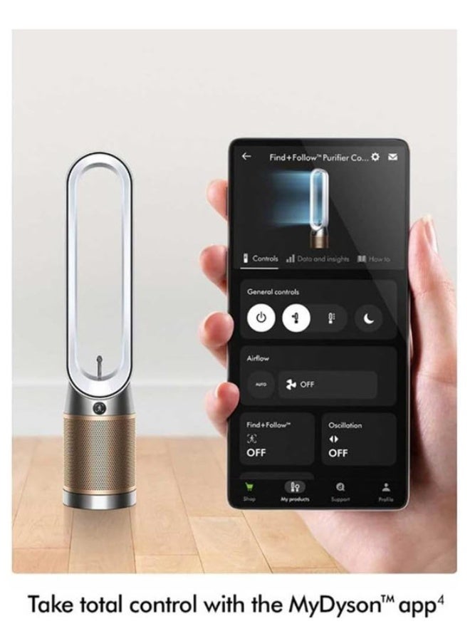 Dyson Find+Follow™ Purifier Cool PC3 TP14 White/Gold (491639-01) 491639-01 White/Gold - Image 2