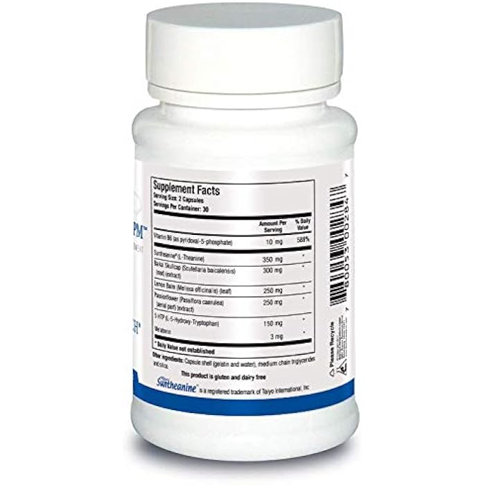 Biotics Research Alpha Theta Ultra PM L Theanine, Passionflower, Lemon Balm, Supports GABA, Serotonin, Regulates Circadian Rhythms, 60 Capsules - Image 2