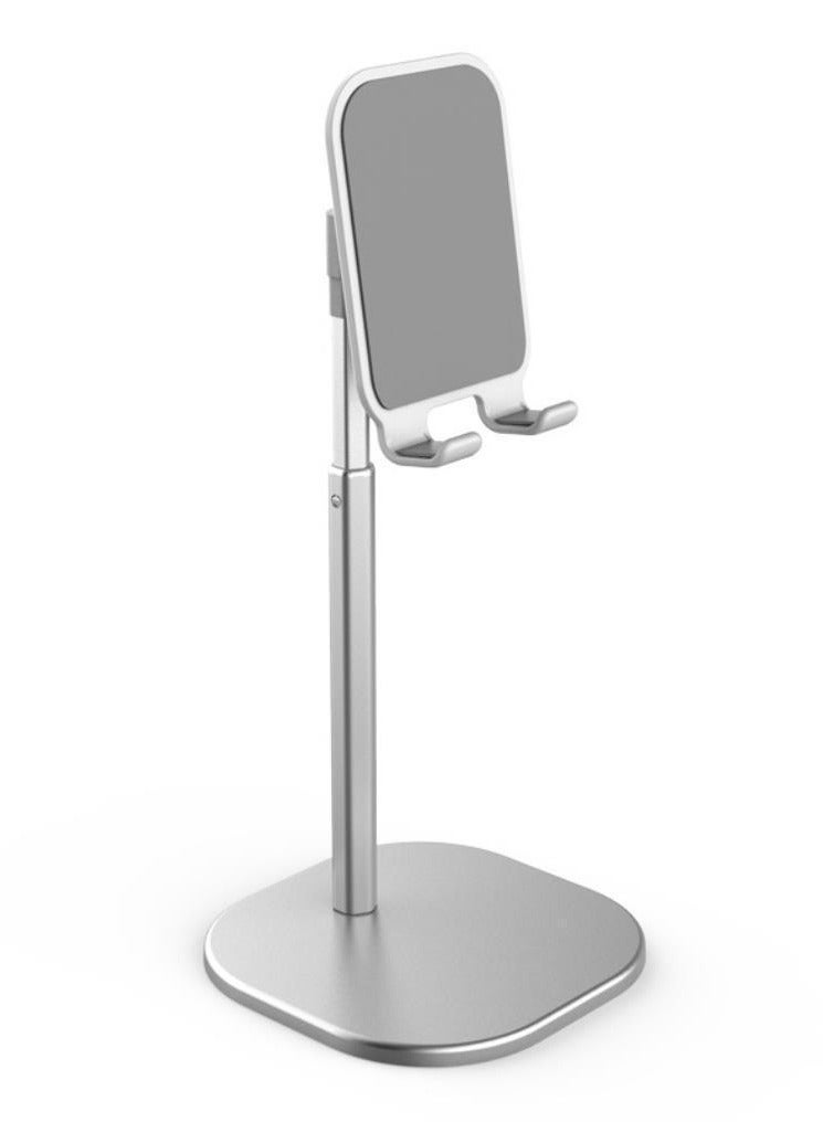 Phone Stand, Adjustable Angle Height Desktop Phone Dock Stand for iPhone SE 16 Pro Max/Plus/XS/XR, Samsung Galaxy S20/S10/S9/S8 and other mobile phones (3.5-7.0 inches), white  - Image 1