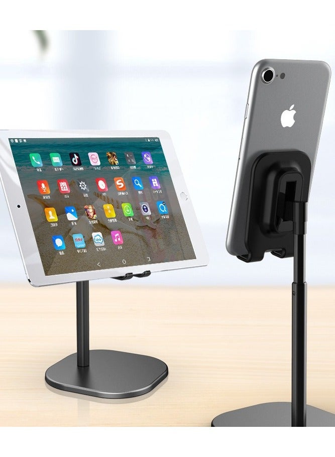 Phone Stand, Adjustable Angle Height Desktop Phone Dock Stand for iPhone SE 16 Pro Max/Plus/XS/XR, Samsung Galaxy S20/S10/S9/S8 and other mobile phones (3.5-7.0 inches), white  - Image 3