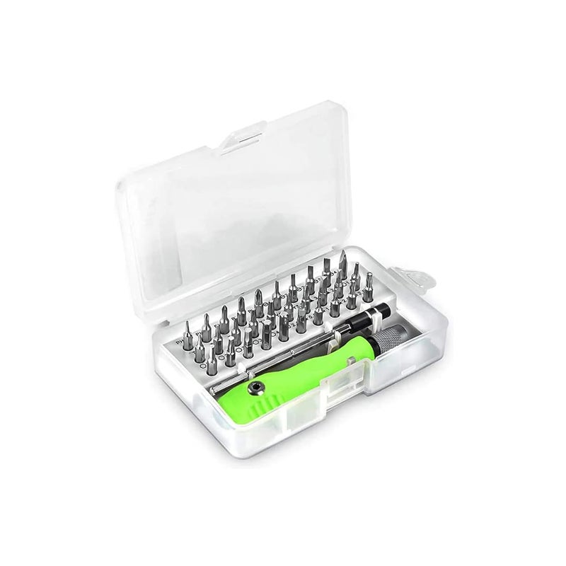 Sulfar 32 in 1 Interchangeble Multipurpose Mini Screwdriver Set Magnetic Slot Wrench Bits Repair Tools Kit Set Combination Screwdriver Set for Home ApplianceLaptopMobileComputer - Image 1