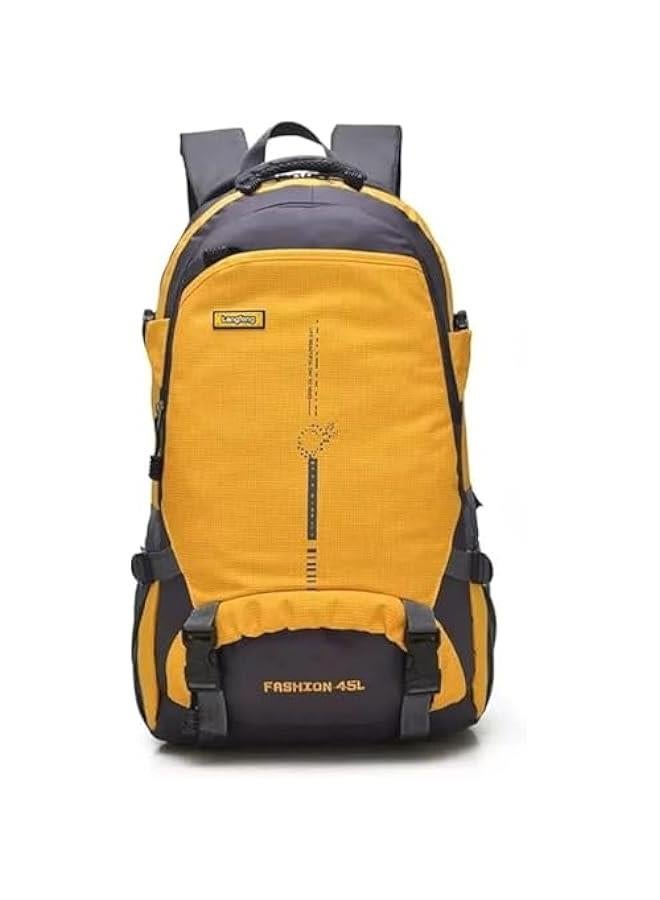 هوكور حقيبة ظهر أنيقة للمشي لمسافات طويلة بسعة 45 لتر من هوكور، حقيبة ظهر تكتيكية عسكرية مقاومة للماء للسفر والتخييم للرجال والنساء والرياضة - Image 1