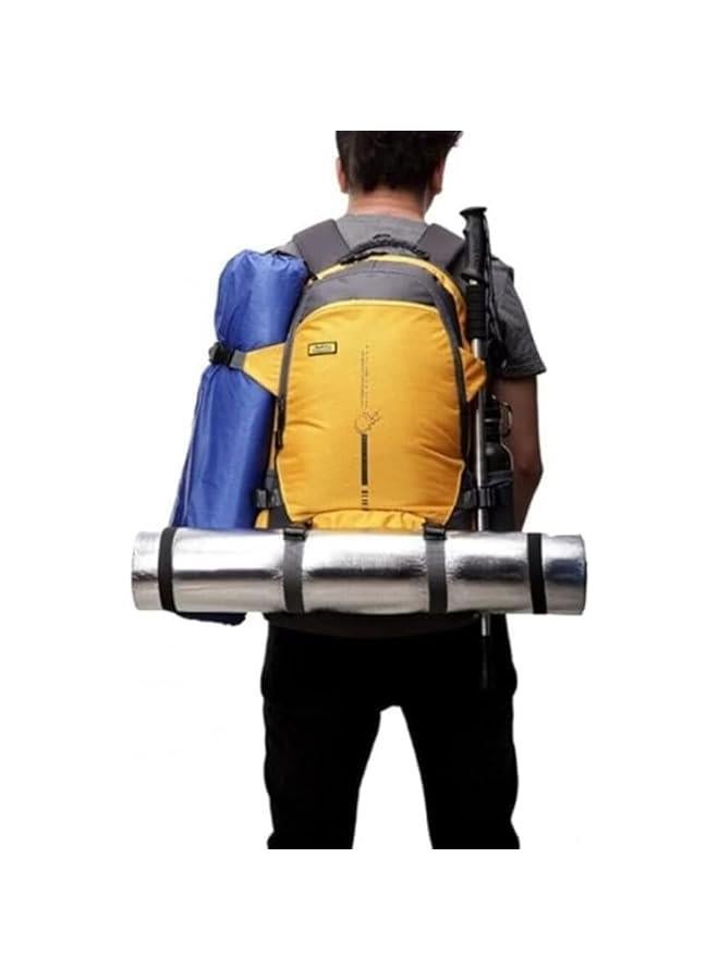 هوكور حقيبة ظهر أنيقة للمشي لمسافات طويلة بسعة 45 لتر من هوكور، حقيبة ظهر تكتيكية عسكرية مقاومة للماء للسفر والتخييم للرجال والنساء والرياضة - Image 5