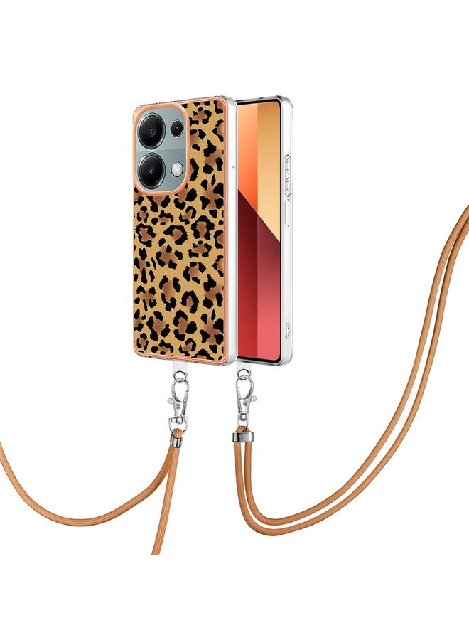 The Bros Case For Xiaomi Poco M6 Pro 4G Electroplating Dual-side IMD Phone Case with Lanyard