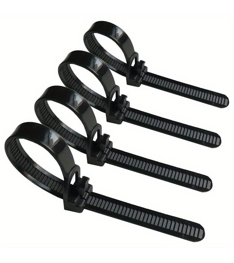60 Pcs Heavy Duty Reusable And Releasable Plastic Cable Ties Large Model - Image 4