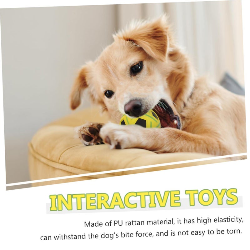 Bright Color Interactive Puppy Teething Chew Toy Promotes Tooth Cleaning For Dogs - Image 5