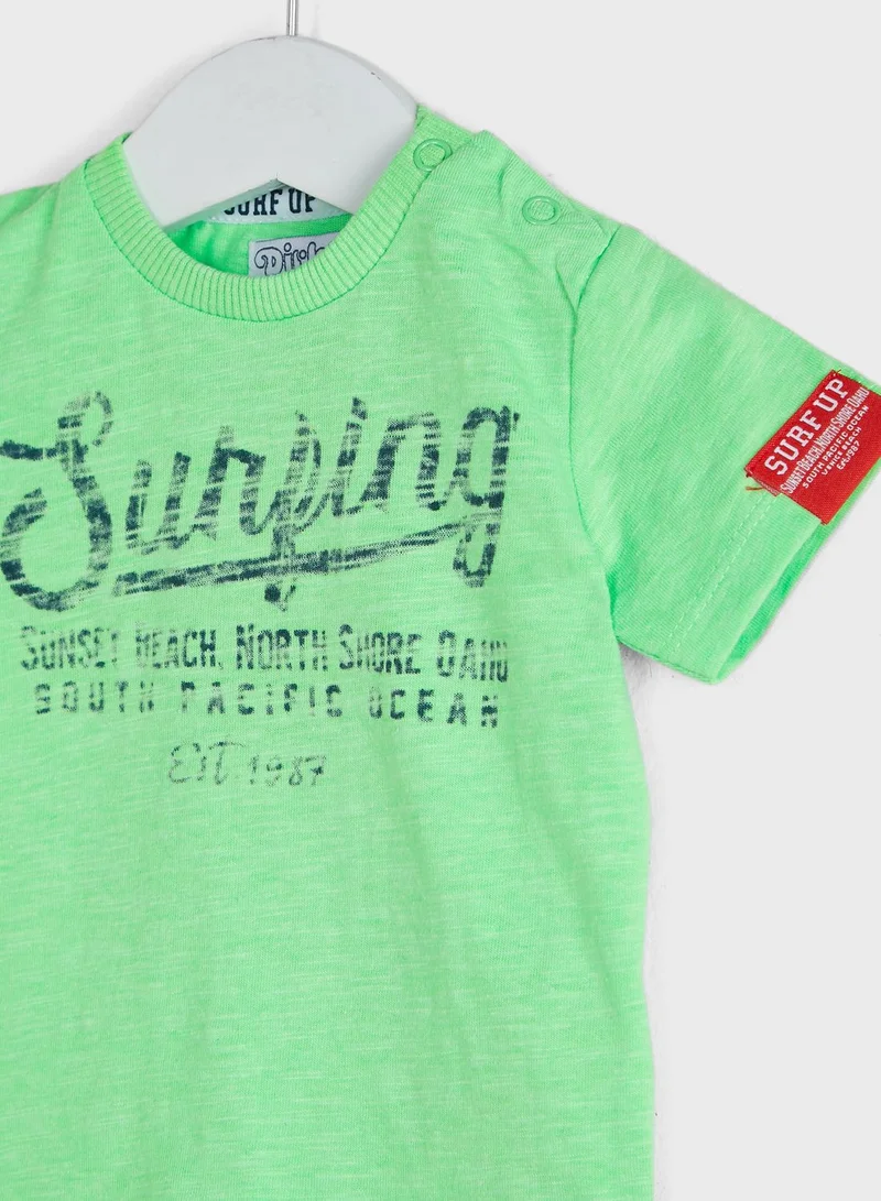 Dirkje Kids Slogan T-Shirt