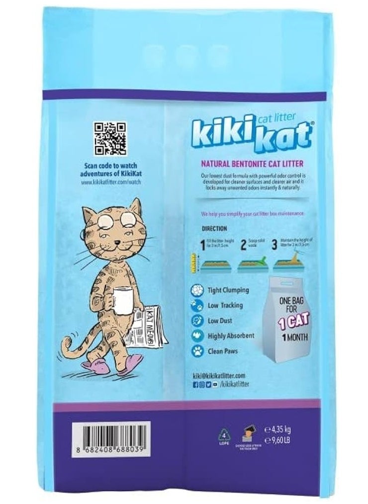 Cat Litter KikiKat Cat Litter Lavender 5L  - Image 2