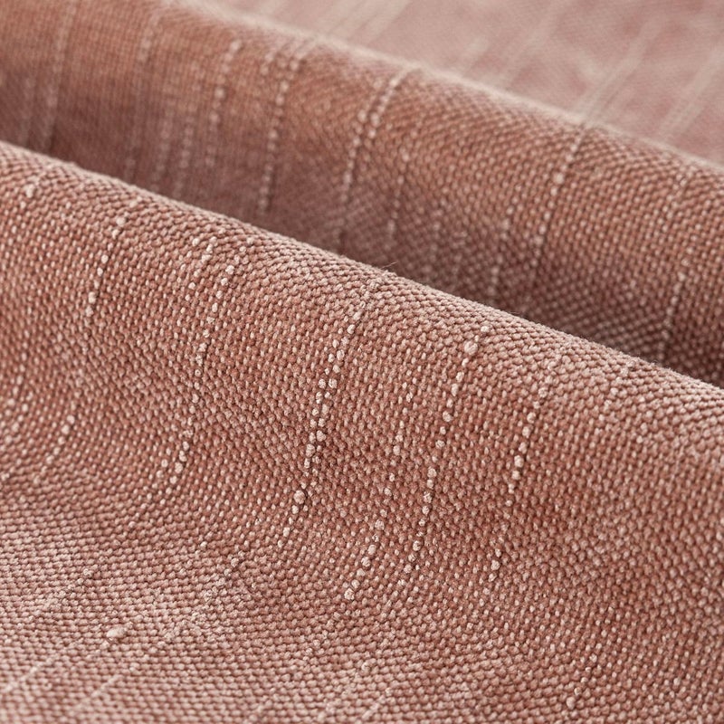 Foindtower Pack of 2 Textured Chenille Throw Decorative Pillow Covers Square Accent Solid Cushion Cover Neutral Farmhouse Pillow Case for Couch Sofa Bedroom Living Room 24x24 Inch,Dusty Pink - Image 3